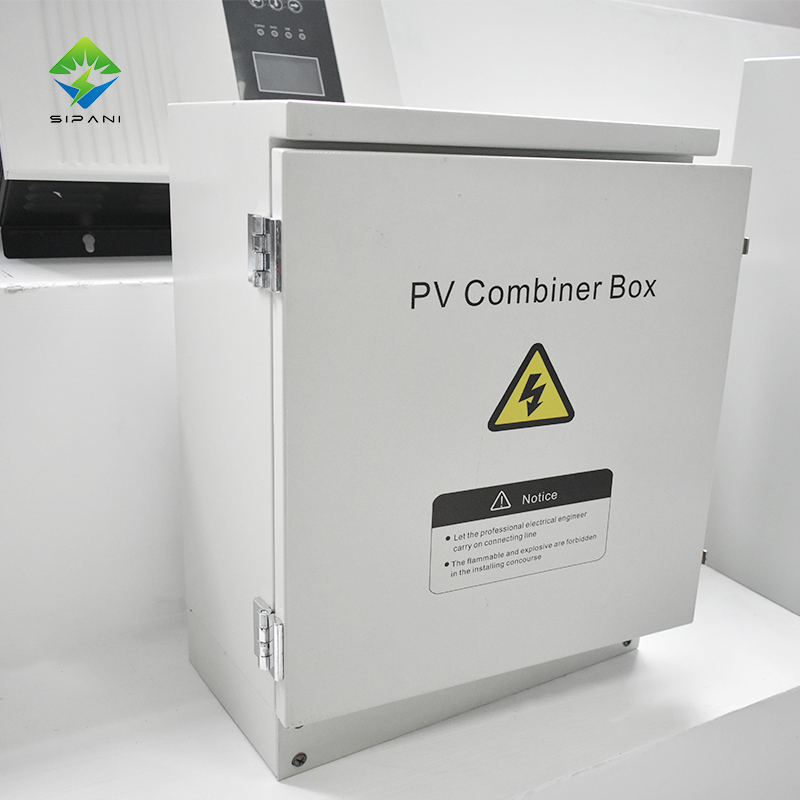 Sistema solar fotovoltaico exterior energia solar fotovoltaica DC 1000V 1 cordas IP65 caixa combinadora à prova d'água para sistema de armazenamento de energia