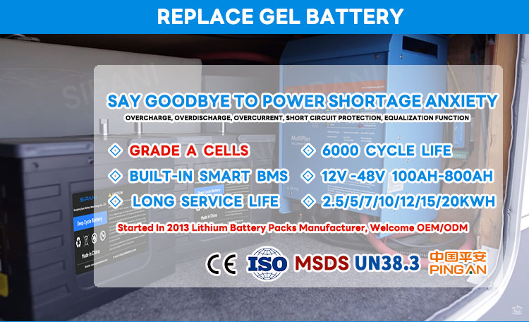 bateria de campista rv