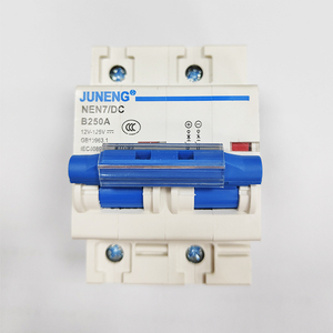 Disjuntor DC 12V 125V 180A 2P para sistema de armazenamento de energia solar