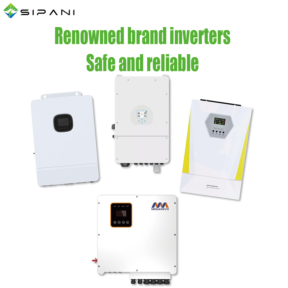 Sipani 5kW 10kW 15kW 20kW 25kW Sistema de energia solar Home 25kwh LifePO4 Sistemas de energia do painel solar de bateria