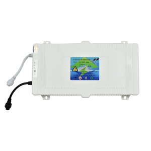 Pacote de bateria de recarga de lítio Lifepo4 personalizável de 25,6 V 18Ah para luz de rua solar de 24 V com caixa
