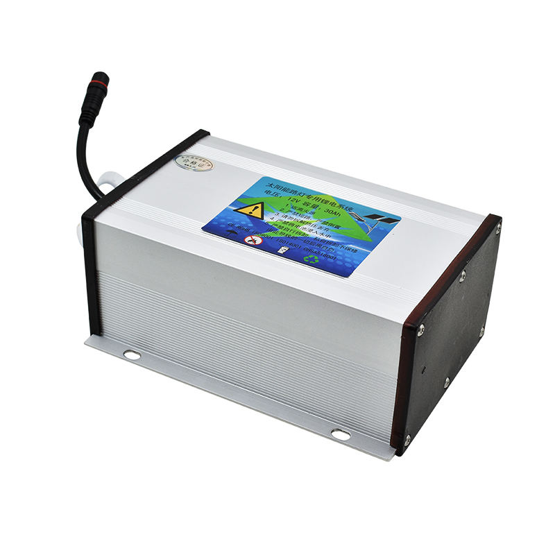 Bateria de íon de lítio recarregável 12v 18ah para lâmpada de rua solar luz solar