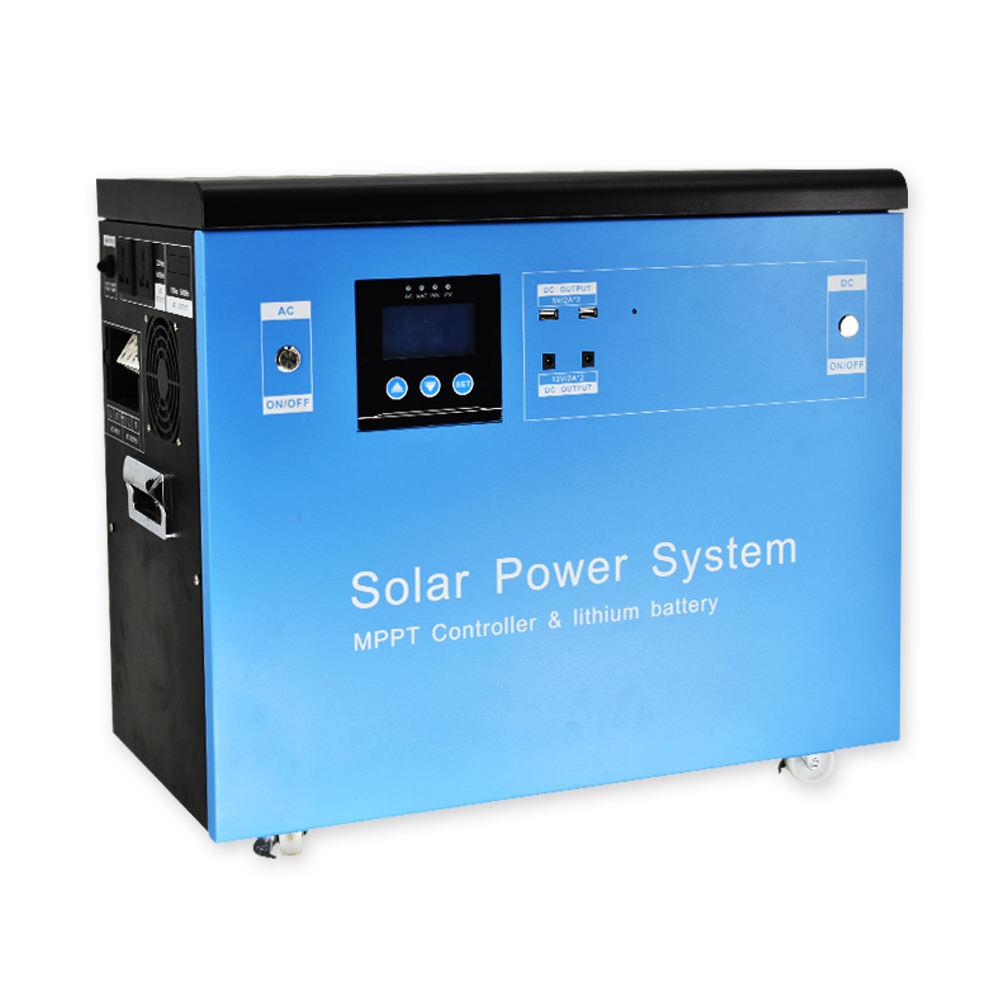 220V 120Ah 3Kw 3000Wh Estação de Energia Portátil Sistema Solar Gerador de Energia Com Tomada AC Universal Para Tv/Laptop/Fan/Carro Geladeira