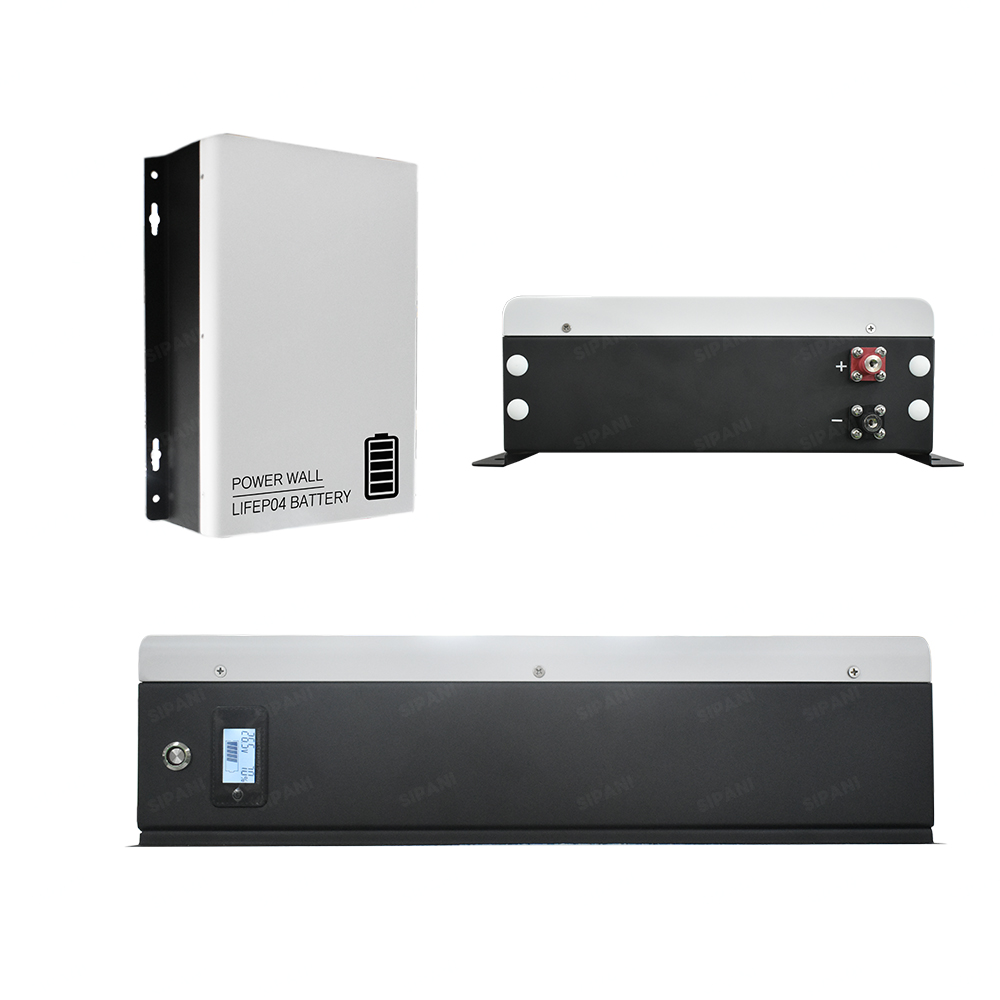 Sistema de painel solar com mini varanda da UE Micro 3kwh Bateria Powerwall Home Sistema completo de armazenamento de energia Micro inversor Varanda PV 24V 130Ah Bateria Lifepo4 montada na parede