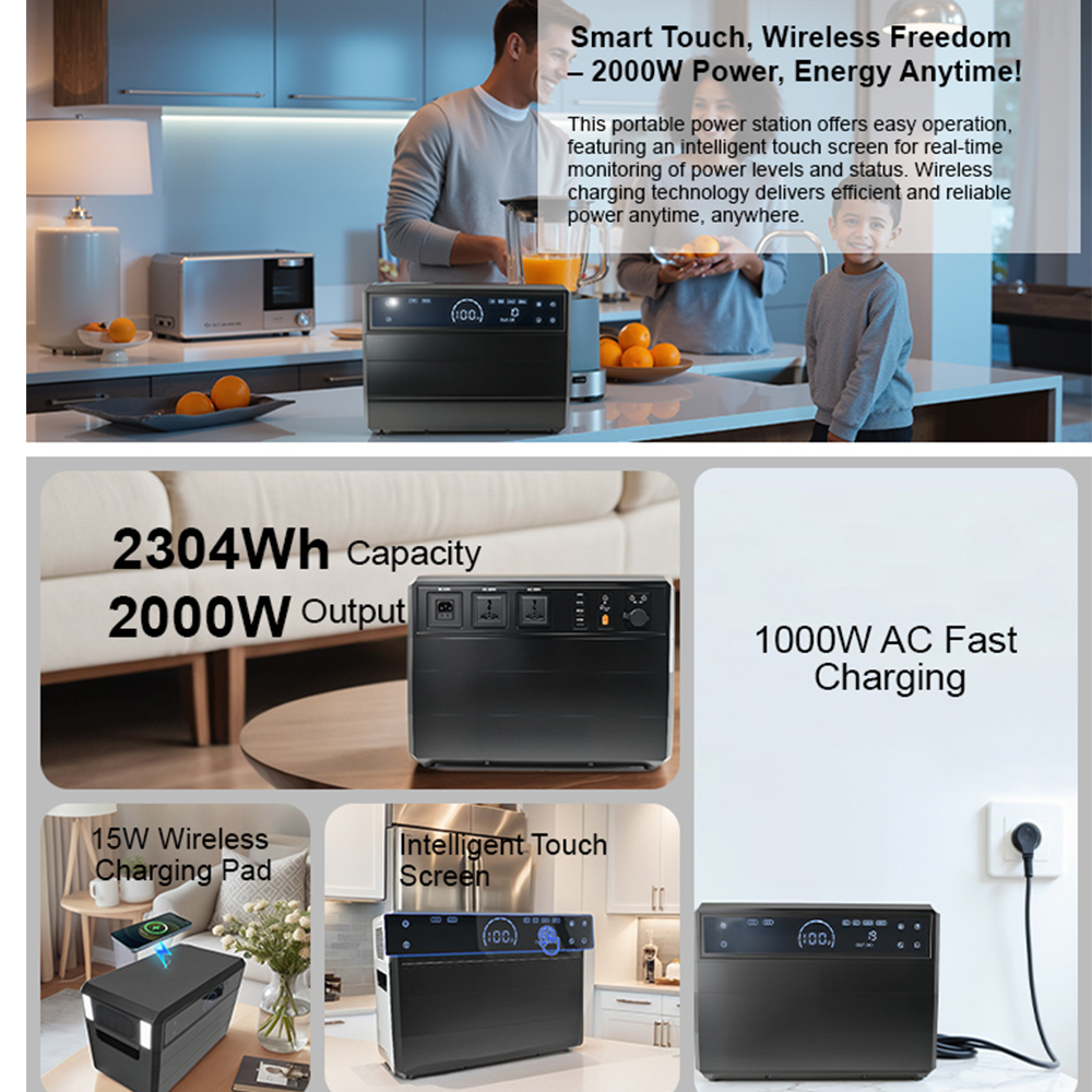 Hot Selling 300W 500W 1000W 2000W 3000W 5000W 192WH 384WH 1280WH 2304WH 2560WH 5120WH GERATOR SOLAR BACKUP CAMPAM