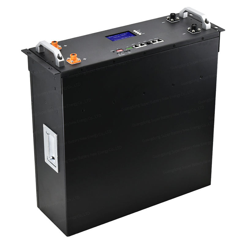Bateria de íon de lítio 48v150ah 51,2v 150ah montagem em rack Lifepo4 bateria 48v 150ah rack de servidor Lifepo4 bateria