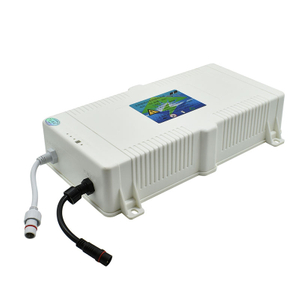 Pacote de bateria de lítio à prova d'água recarregável 25,6v 6ah 12ah 30ah com controle integrado para luz de rua de LED solar 30w 40w 60w