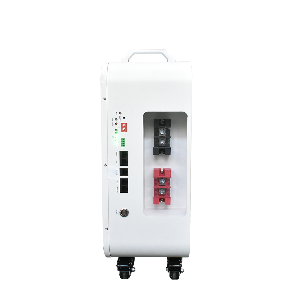  Bateria de íon de lítio móvel de ciclo profundo LiFePO4 AKKU 5KWh 10KWh 15KWh 48V 51,2V 100ah 200ah 300ah Sistema de energia solar residencial