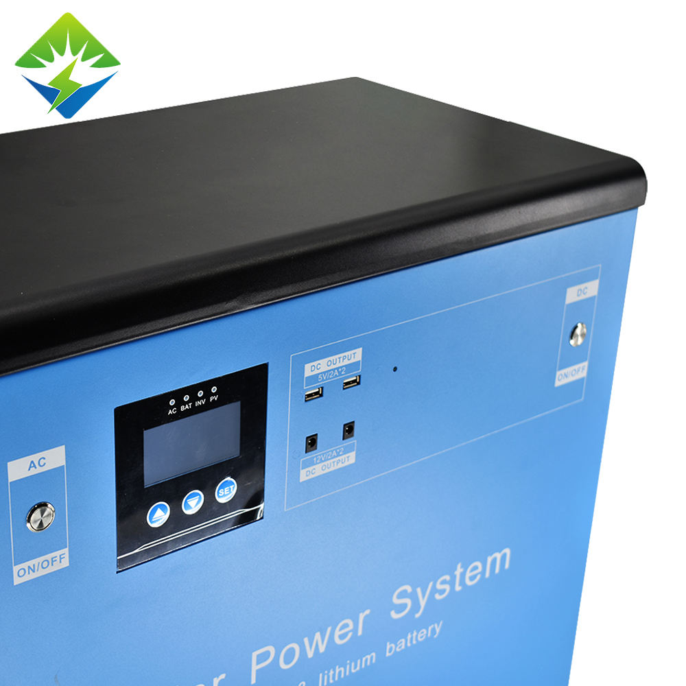 Personalizado 3000 Watt 22.2v120ah Backup Portátil Offgrid Gerador de Energia Solar Central Elétrica Sistema de Energia Solar