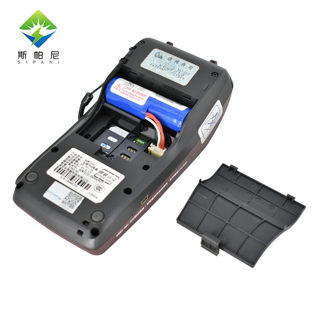 Fornecimento de fábrica recarregável Pos Machine Battery EDC Card Swipe Machine 18650 Bateria Li Ion Battery 7.4v 2200mah 2500mAh 2600mAh