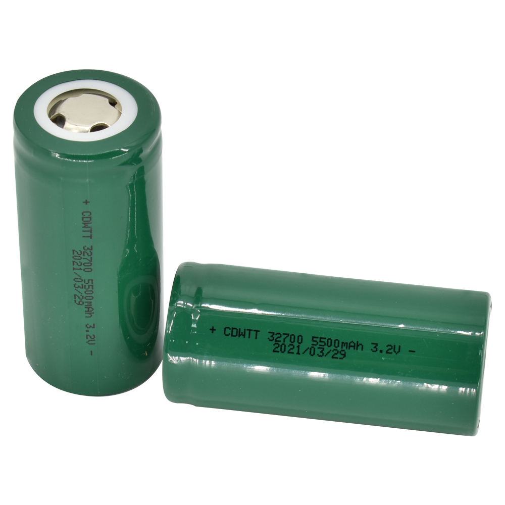 Célula de bateria de armazenamento solar recarregável 32700 32650 BMS 3.2v 5500mAh 6ah células de bateria de lítio Célula de bateria Lifepo4