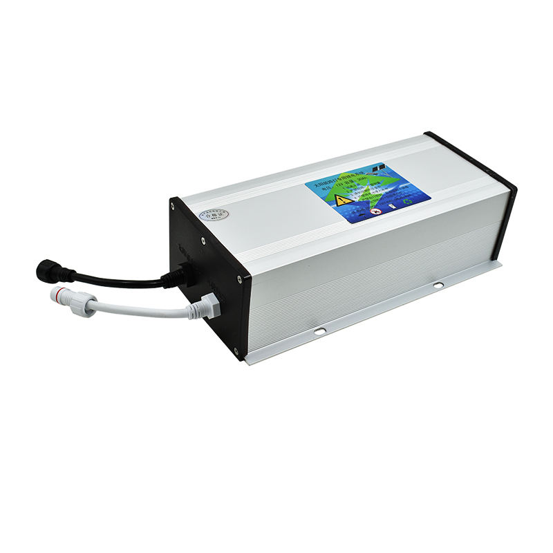 Pacote de bateria de lítio de peso leve Lifepo4 12.8v 42ah de alumínio para luz de rua solar Led