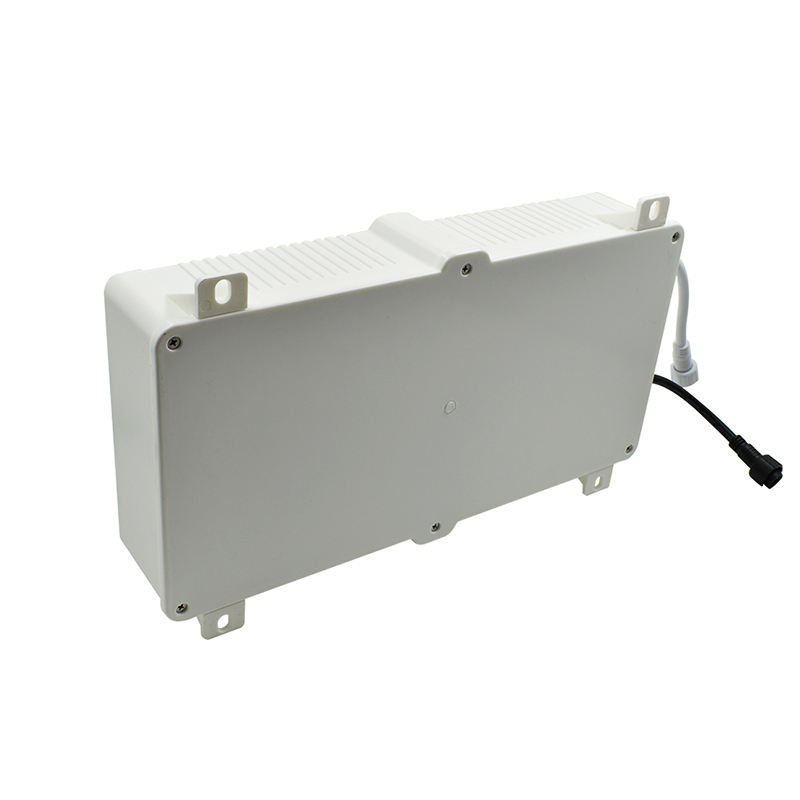 Pacote de bateria de lítio à prova d'água recarregável 25,6v 6ah 12ah 30ah com controle integrado para luz de rua de LED solar 30w 40w 60w