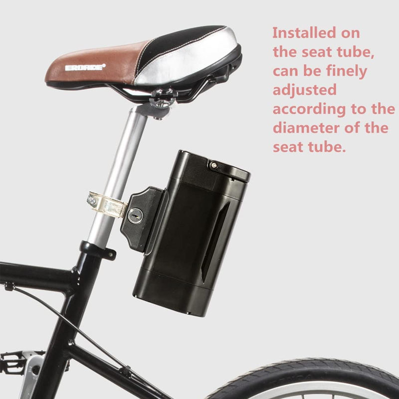 36V 8.8ah 10Ah 12Ah Bateria de bicicleta de bolso elétrica removível 36 volts Bateria elétrica de ciclomotor Ev com carregador