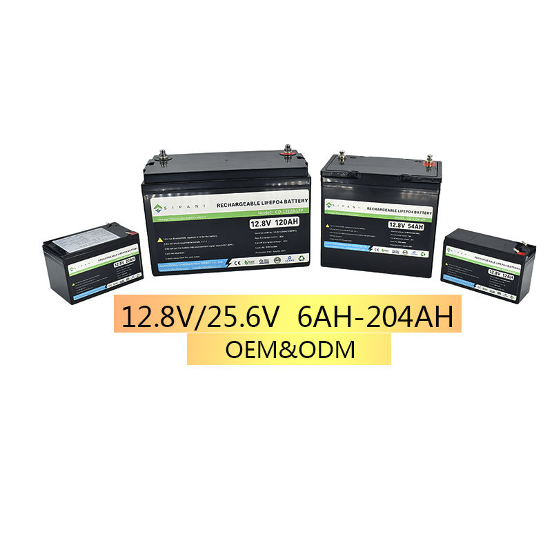 Atacado Deep Cycle 12v 6ah 12ah 24ah 30ah 54ah 100ah 102ah 120ah 200ah 300ah Solar Lithium Ion Lifepo4 Battery Pack