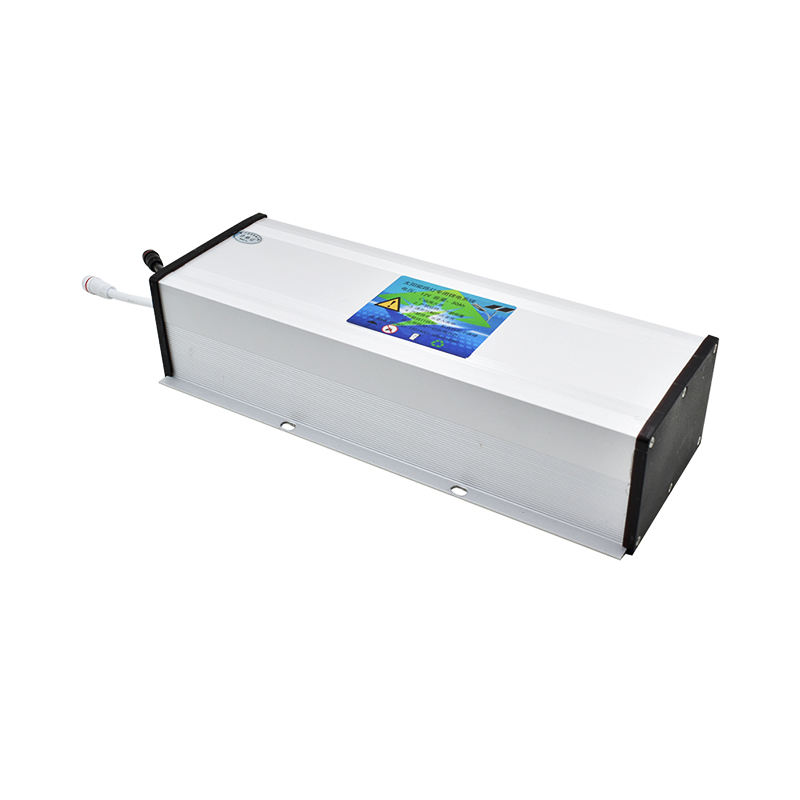 Revestimento de alumínio à prova d'água Bms 24v 50ah bateria 18650 luz solar de rua bateria de lítio