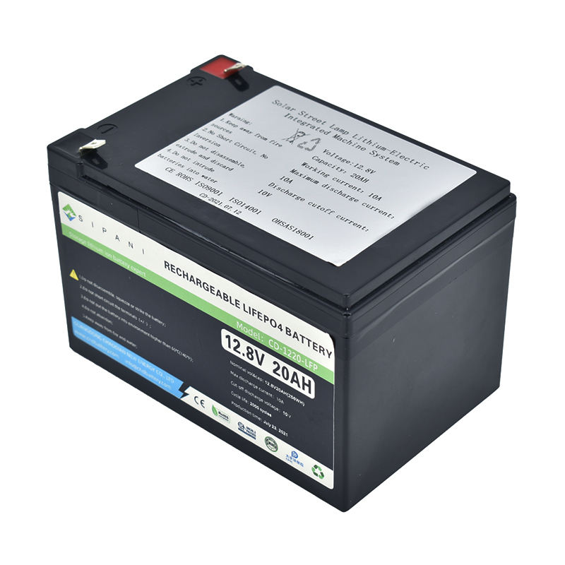 Bateria recarregável de ciclo profundo de lítio LiFePO4 de 12V 100Ah 300ah com BMS integrado para aplicações de RV, solar, marítima e fora da rede