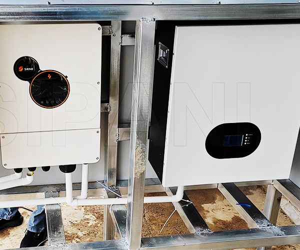 51.2V200AH POWERWALL WORK com Srne INVERTER