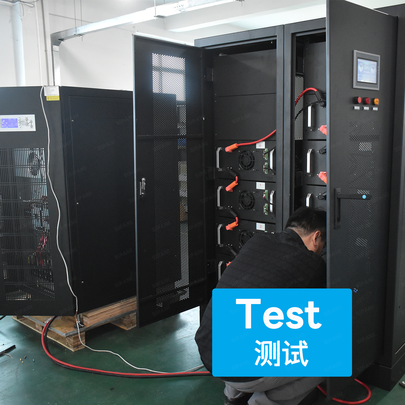 384V 100kWh Bateria de alta tensão 384V 280AH HV ESS Rack Mount High Voltage Ups Lifepo4 Bateria Sistema Solar Enerey LFP 380V 107kwh para pequenas indústrias e comerciais