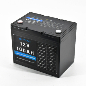 Bateria de lítio recarregável 12v 100ah ciclo profundo Odm Lifepo4 bateria 12,8v 100ah LFP