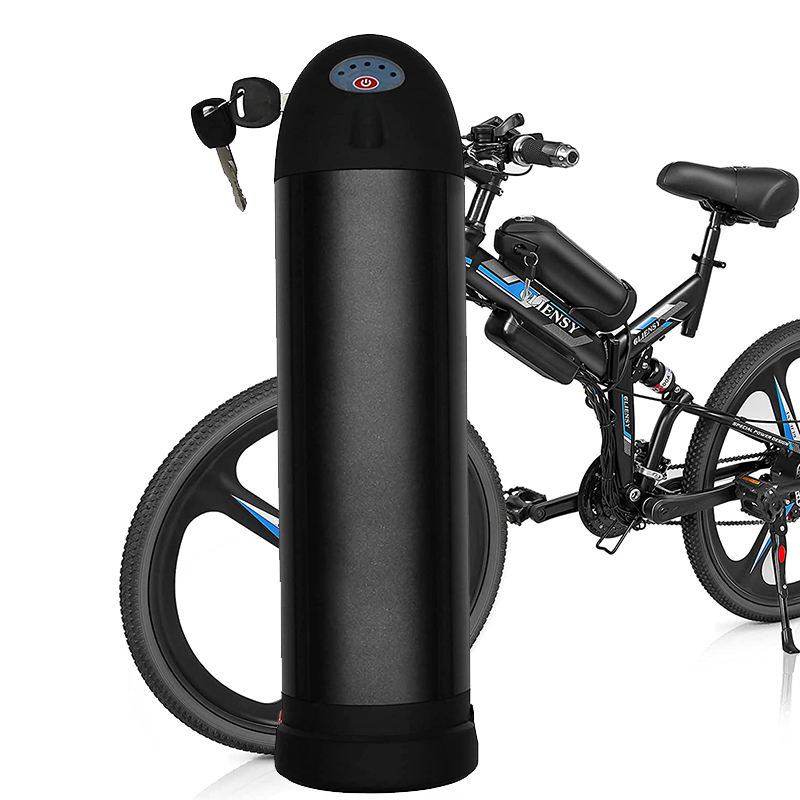 Fábrica 48v 10.5ah 14ah Tubo inferior Chaleira estilo E-bicicleta Bateria 18650 Bateria elétrica para bicicleta com estojo para garrafa de água