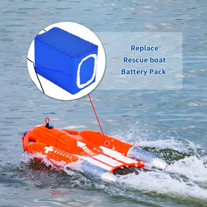 Personalizado 22.2 v 25.2 v 44.4 v bateria de íon de lítio pcak para controle remoto inteligente elétrico salva-vidas salva-vidas robô de água