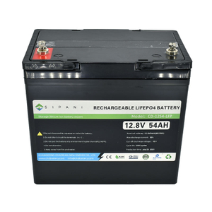 Bateria de ciclo profundo solar 12.8v 54ah 50ah 150ah 200ah Lifepo4 bateria de íon de lítio para RV Ev bateria recarregável