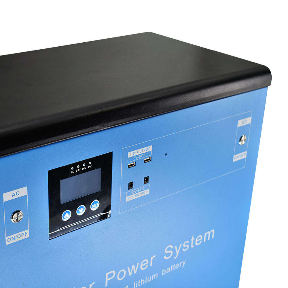 Sipani Wholesale Solar Powered Generator 1500 Watt Off Grid Home Sistema de Armazenamento de Energia Solar Estação de Energia Portátil 1500wh
