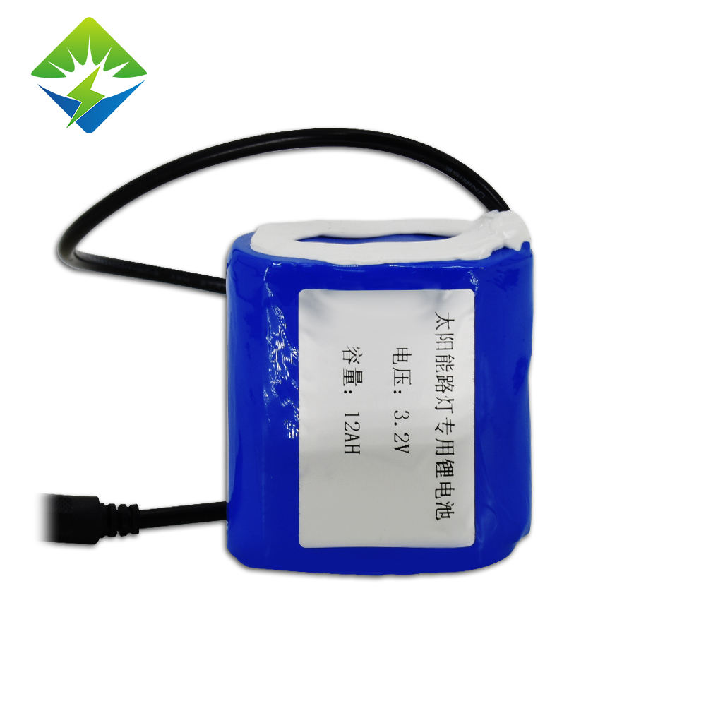 6,4v 30AH bateria solar integrada para iluminação de rua vida útilpo4 bateria de íon
