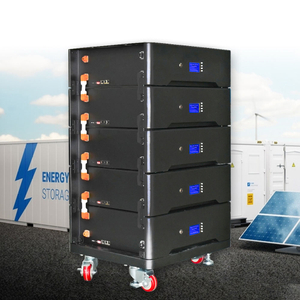 Bateria empilhada solar de armazenamento de energia de lítio 48v 100ah 600ah montada em rack 20kwh 30kwh 40kwh 50kwh bateria lifepo4 empilhável