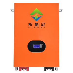 SIPANI 51.2v 100ah 5kwh Baterias de íon de lítio Powerwall domésticas Lifepo4 Bateria de lítio para sistema de armazenamento de energia solar