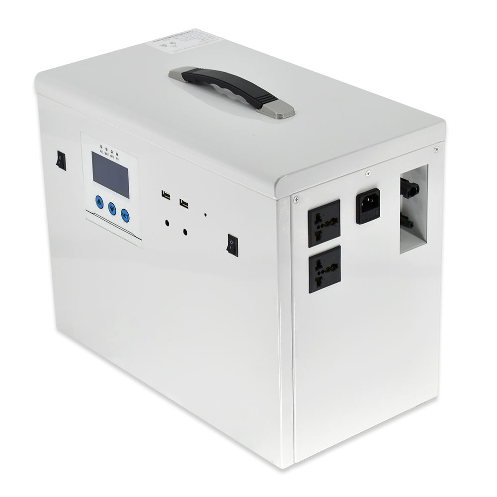 500 W 1000 W CA 100 V/110 V/220 V/230 V Gerador de sistema de estação de energia solar portátil 1,2 Kwh
