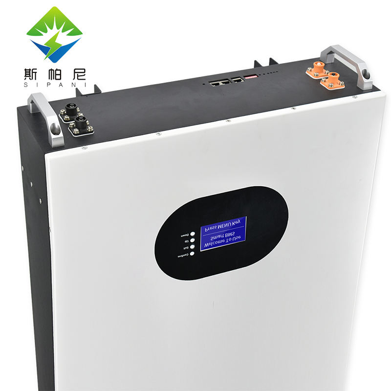 Bateria de parede SIPANI Solar Lifepo4 bateria de energia de lítio 10kwh