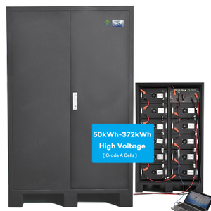50kWh 100kWh 150kWh 200kWh Sistema de armazenamento de bateria 528V HV ESS Rack Mount Ups de alta tensão Pacote de bateria Lifepo4 Solar 105kwh compatível com inversor Deye