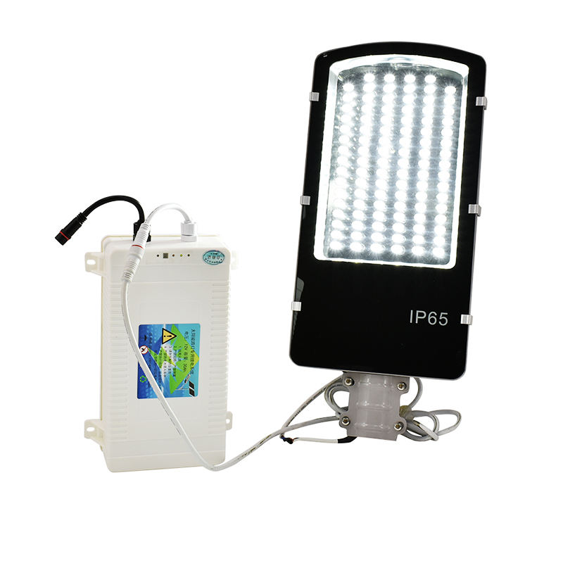 Pacote de bateria de recarga de lítio Lifepo4 personalizável de 25,6 V 18Ah para luz de rua solar de 24 V com caixa