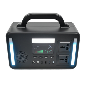 Central de energia portátil 300W Power Bank com o gerador solar de 216WH da CA com LED Light Bluetooth Speaker Portable Generator